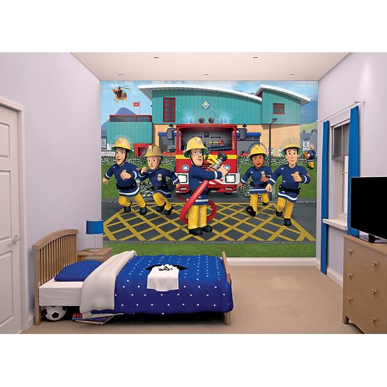 3D Tapeta - Požiarnik Sam II