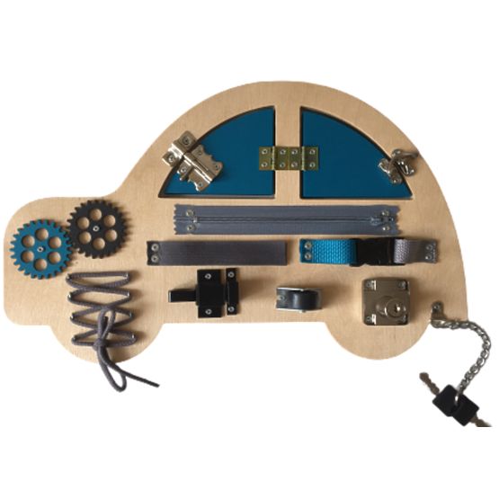 Activity board - Auto - modré