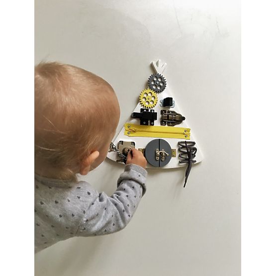 Activity board - teepee - biele