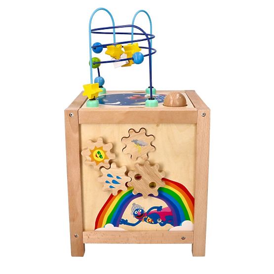 Aktívna kocka s postavičkami zo Sezamovej ulice