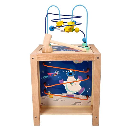 Aktívna kocka s postavičkami zo Sezamovej ulice