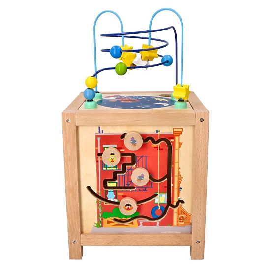 Aktívna kocka s postavičkami zo Sezamovej ulice