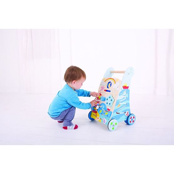 Aktívne chodítko s motívom mora