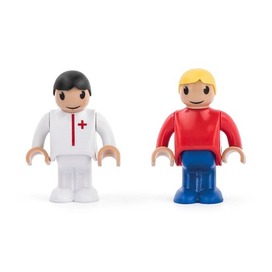 Ambulancia s prívesom a figúrkami