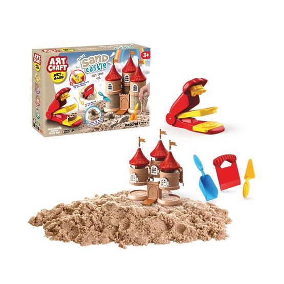 ART CRAFT Postav hrad z kinetického piesku