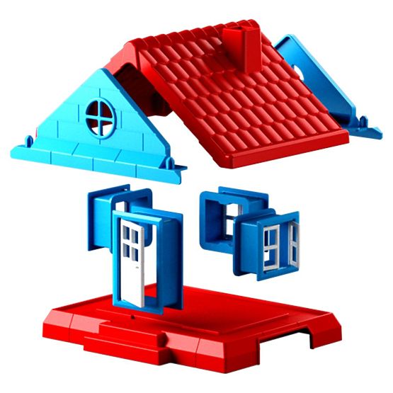 ART CRAFT Postavte si domček z kinetického piesku