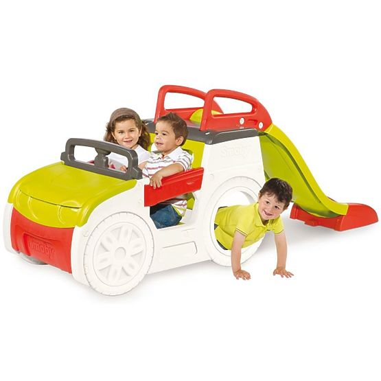 Auto pieskovisko so šmykľavkou 150 cm - Smoby