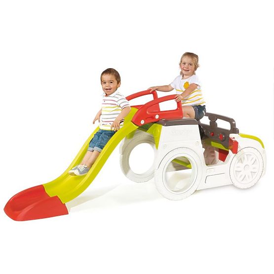 Auto pieskovisko so šmykľavkou 150 cm - Smoby