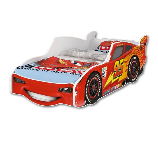 Autoposteľ Blesk McQueen - červená