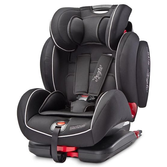Autosedačka CARETERO AngeloFix 2018 black Čierna