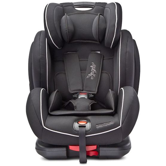 Autosedačka CARETERO AngeloFix 2018 black Čierna