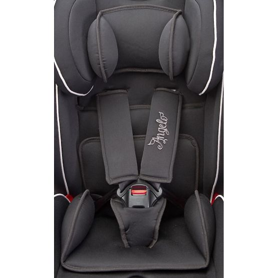 Autosedačka CARETERO AngeloFix 2018 black Čierna