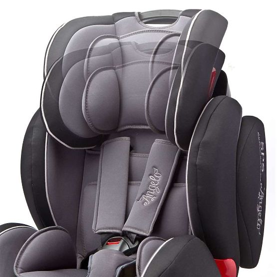 Autosedačka CARETERO AngeloFix 2018 black Čierna