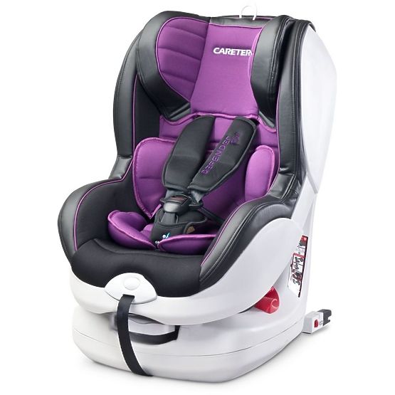 Autosedačka CARETERO Defender Plus Isofix purple 2016 Fialová