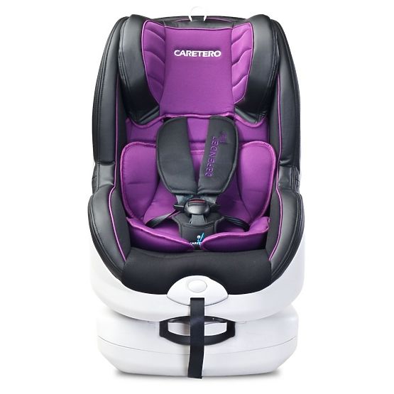 Autosedačka CARETERO Defender Plus Isofix purple 2016 Fialová