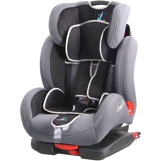 Autosedačka CARETERO DiabloFIX s Isofix grafit 2015 Sivá