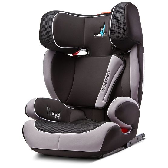 Autosedačka CARETERO Huggi Isofix 2017 black Čierna