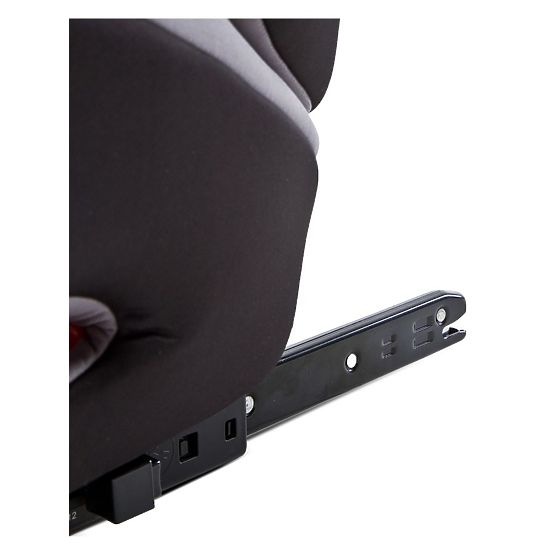 Autosedačka CARETERO Huggi Isofix 2017 black Čierna