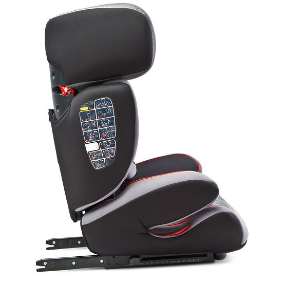 Autosedačka CARETERO Huggi Isofix 2017 black Čierna