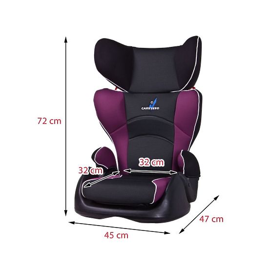 Autosedačka CARETERO Movilo dark grey 2016 Sivá