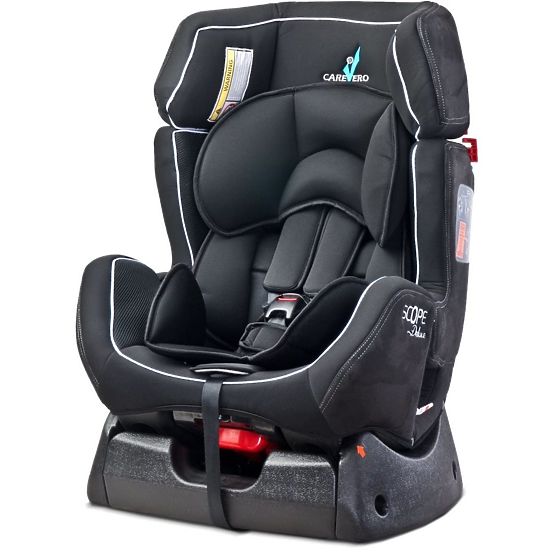 Autosedačka CARETERO Scope DELUXE black 2016 Čierna