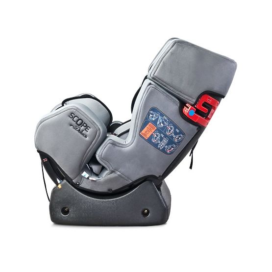 Autosedačka CARETERO Scope DELUXE graphite 2016 Sivá