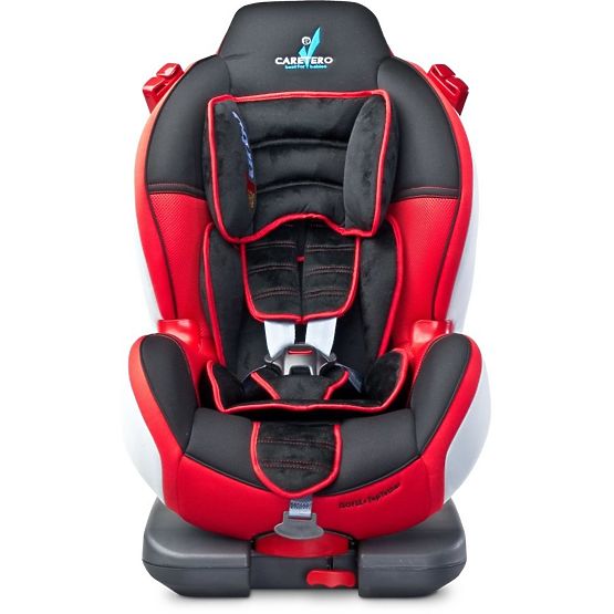 Autosedačka CARETERO Sport TurboFix red 2016 Červená