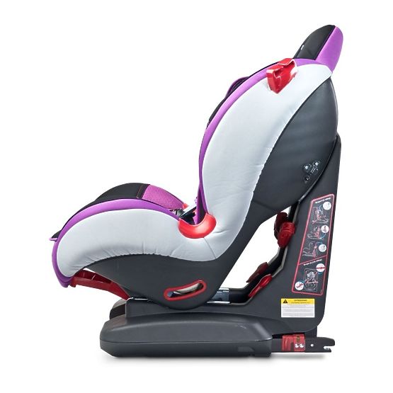 Autosedačka CARETERO Sport TurboFix red 2016 Červená