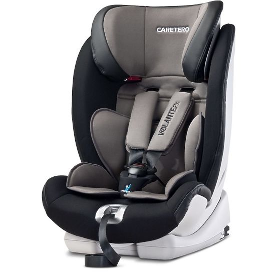 Autosedačka CARETERO Volante Fix graphite 2016 Sivá