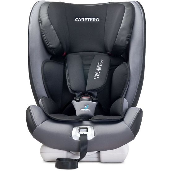 Autosedačka CARETERO Volante Fix grey 2016 Sivá