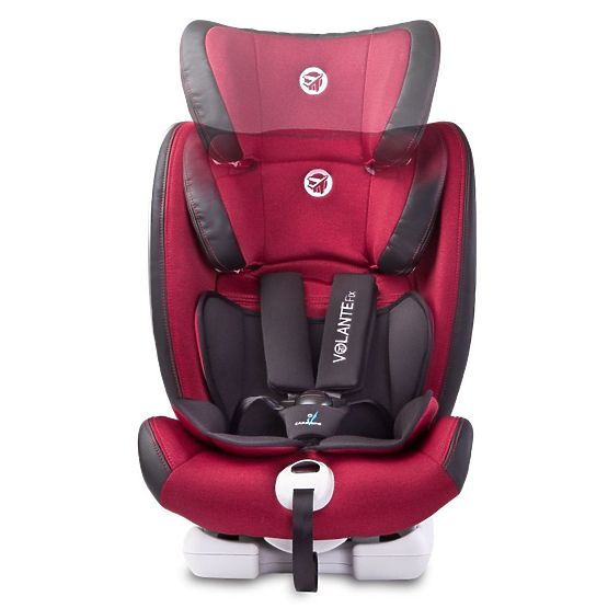 Autosedačka CARETERO Volante Fix Limited burgundy 2018 Červená