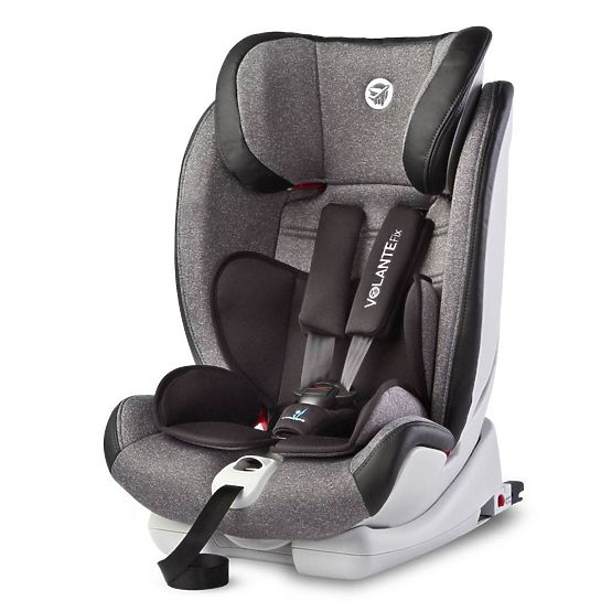 Autosedačka CARETERO Volante Fix Limited grey 2018 Sivá