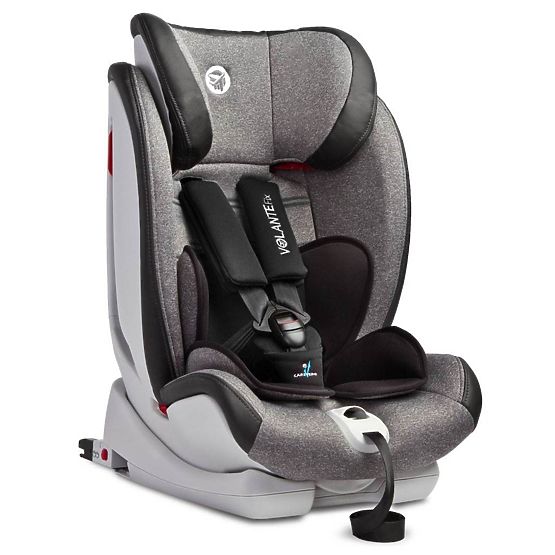 Autosedačka CARETERO Volante Fix Limited grey 2018 Sivá