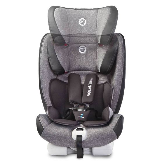 Autosedačka CARETERO Volante Fix Limited grey 2018 Sivá