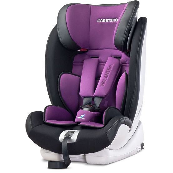 Autosedačka CARETERO Volante Fix purple 2016 Fialová
