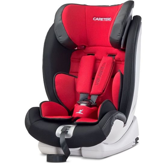 Autosedačka CARETERO Volante Fix red 2016 Červená