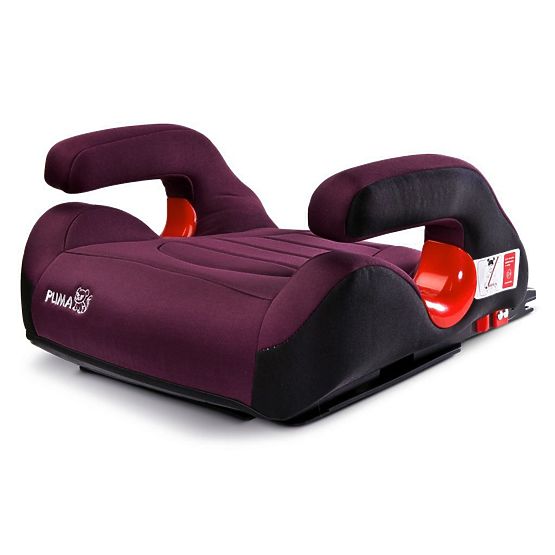 Autosedačka-podsedák CARETERO Isofix Puma cherry 2017 Ružová
