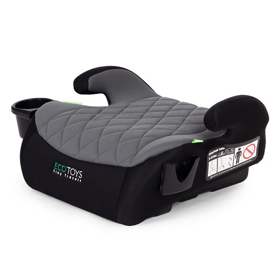 Autosedačka podsedák pre deti i-SIZE výška 125-150 cm držiak na nápoje ECOTOYS