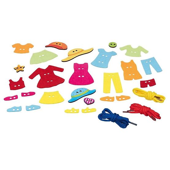 Bábika Justynka na obliekanie