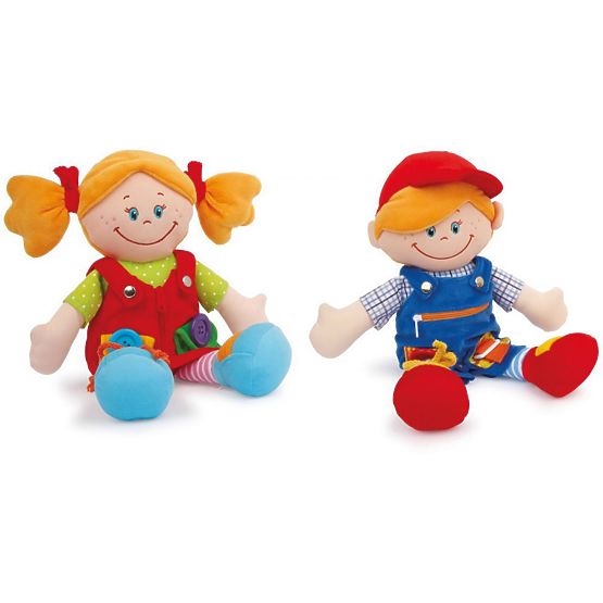 Bábiky so zapínaním Klara a Marcel