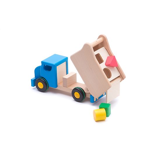 Bajo Vkladacie sklápacie auto modré