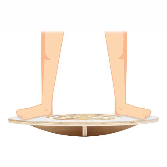 Balančná doska s bludiskom