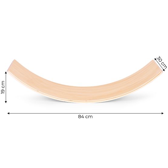 Balansovacia doska pre deti drevená hojdačka cvičenie rovnováhy ECOTOYS