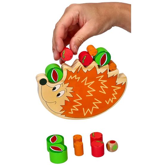 Balansujúca hra ježko