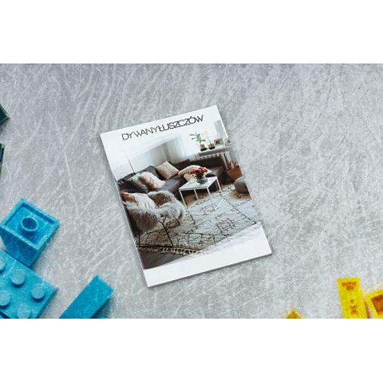 BAMBINO 38480 umývací koberec Stavebnica pre deti protišmyk - sivá / žltá