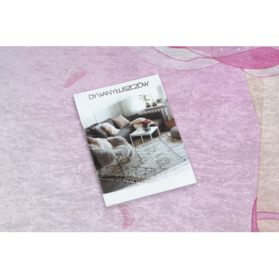 BAMBINO 42830 umývacia podložka Balerína pre deti protišmyková - ružová