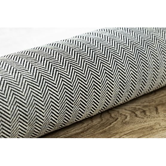 BAMBINO 48130 umývací okrúhly koberec Hviezdy pre deti protišmykový - béžový / sivá