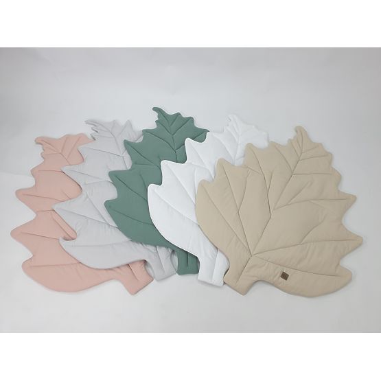 Bavlnená hracia podložka List - zelená