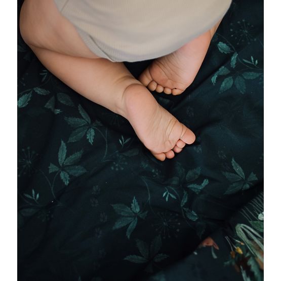 Bavlnené prestieradlo Život v lese