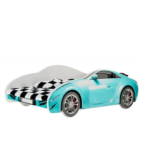 Bazar - Autoposteľ S-CAR - modrá